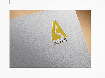 aster design logo persian logo