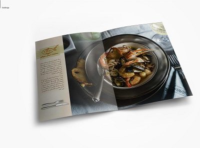 restaurant catalog catalogue design