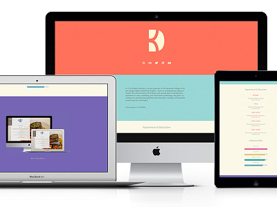 My Portfolio Site design online resume portfolio web design