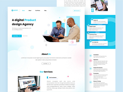 Digital Marketing - Web Landing Page