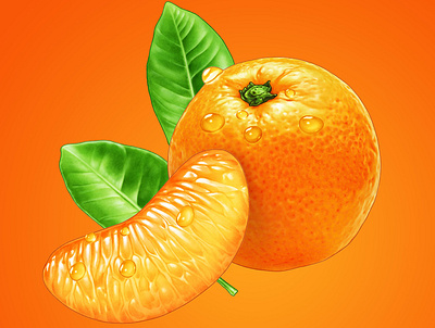Flavor illustration for Läkerol apple cassis lemon mandarine persimon sharon strawberry
