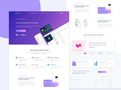 Spendo Mobile App, Web App & Landing Page app design graphic design ui ux web