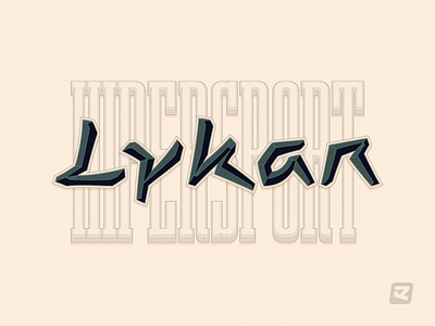 Lykan design font font design lettering logotype type type design typeface typeface design typography