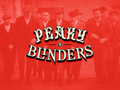 Peaky Blinders brand design font lettering logo logotype type type design typeface typeface design typography