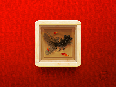 Goldfish Icon fish goldfish icon