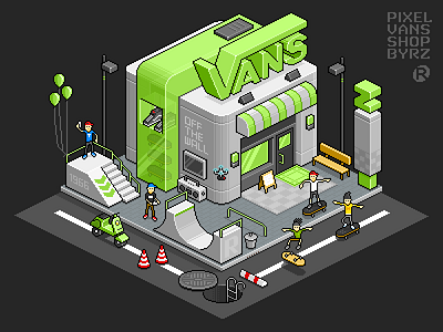 Pixel Vans Shop