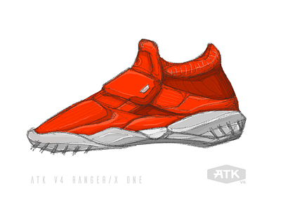 RANGER/X ONE basketball concept design industrial design shoe sketch sneaker