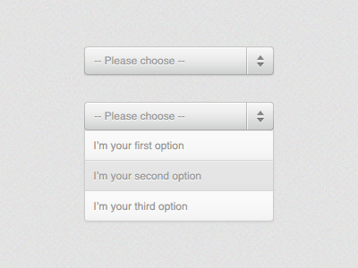 Dropdown Menu by Gaston Figueroa on Dribbble