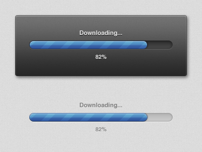 Progress Bar animated blue download gif photoshop progress progress bar stripes ui