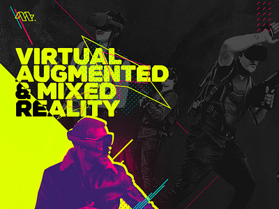 VR title graphics