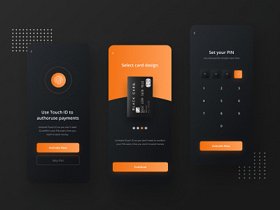 Finance App. Part 1 app bank design finance mobile app ui ux