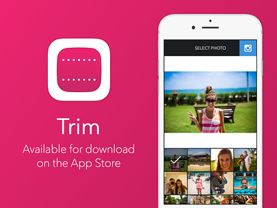 Trim app icon instagram ios iphone photos trim