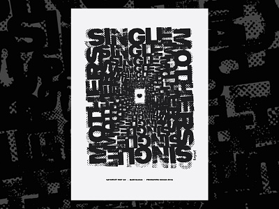 Single Mothers minimalism minimalist music art rogeret typography typography art