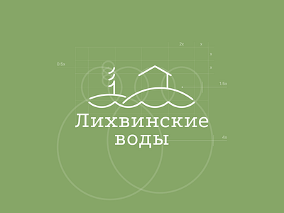 Logo for the hotel "Likhvinsky waters"