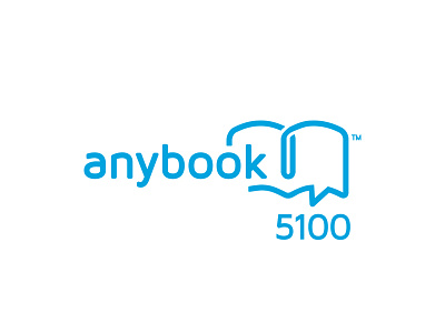 Anybook Reader book electronics logo reader