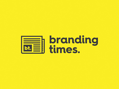 Branding Times blog branding logo paper times