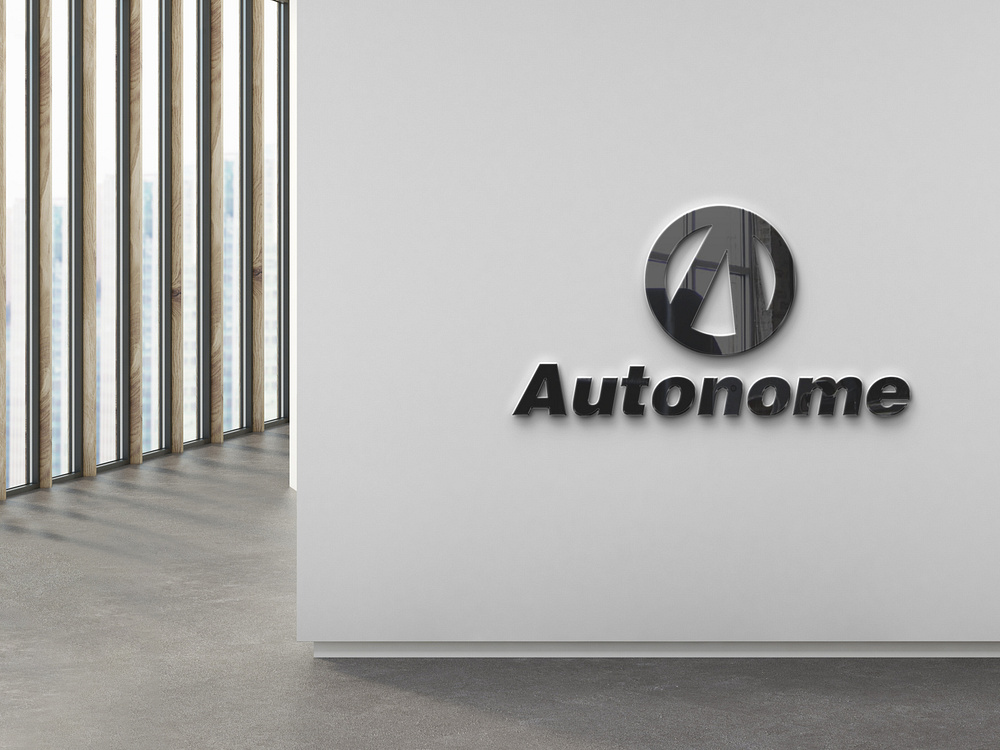 Autonome logo by Nazanin Fateme Haghighat on Dribbble