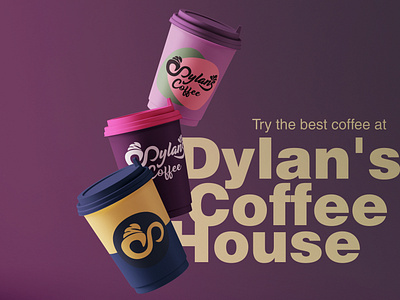 Dylan's Coffee Logo Design branding daily logo challenge logo logodesign