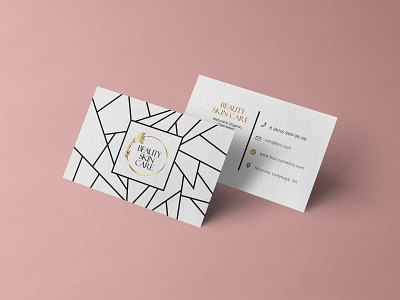 Business card for cosmetics store beauty business card businesscard cosmetics natural cosmetics skincare