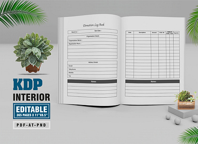 Log Book graphic design illustration print design vector