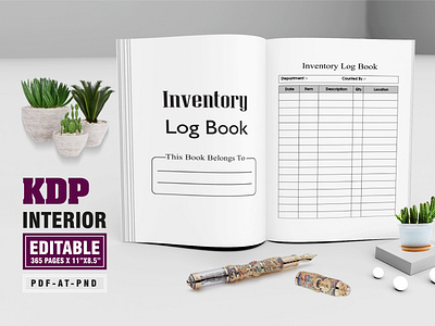 Inventory Log Book