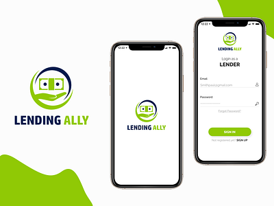 Lending Alley mobile App UI Designs andriod app design designing ios mobile app mobile app design ui uidesign uiux