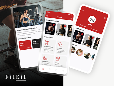 Fitness App app design designing illustration ios ui uiux web design