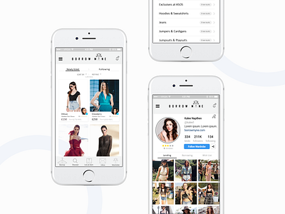 Borrow Mine app app design design designing ecommerce app design ios shopping shopping app ui uiux