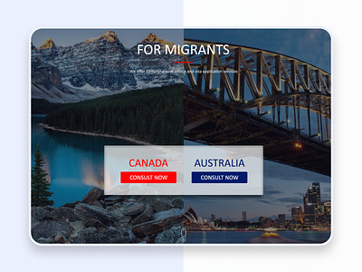 Immigration master design designing graphic design website design