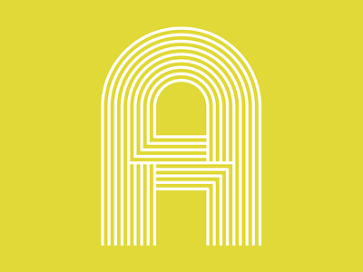 A 36 days of type a dropcap lettering lines strokes typography vector