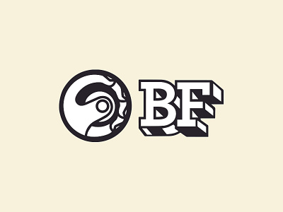 bf archer b badge brand branding design emblem f font icon illustration photo photography typography watermark