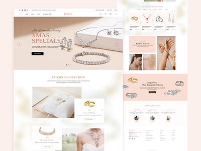 Jewelry e-commerce Websites Design