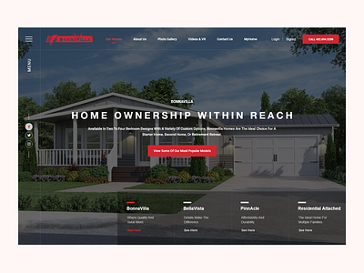 Real Estate Website Design (UI/UX) branding clean design logo real estate ui ux webdesign website wordpress theme