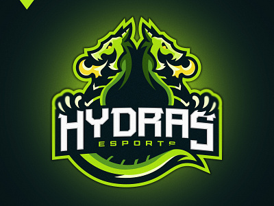 Hydras Esports logo for sale design dragon mascot logo esports esports logo esportslogo fail hydra logotype mascot mascot logo mascotlogo