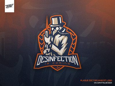 Plague Doctor Mascot Logo For Sale branding dota2 esports esports logo esportslogo illustration logotype mascot mascotlogo plague plague doctor sportslogo