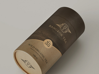 Bangkok Tea branding logo design packaging