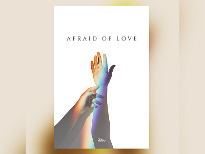 Afraid Of Love. albumartwork colors cover artwork coverart design music rainbow