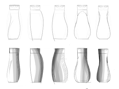 Bottle / Packaging Creation Design Process bottle packaging product