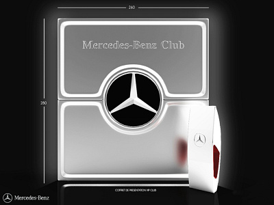 Merecedes Club Perfume Packaging Design