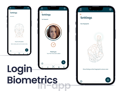 In-app Biometrics Login Experience