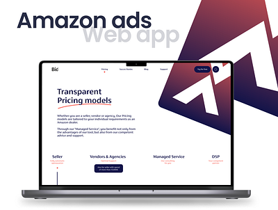 Amazon Ads Manager Web / Desktop app ad ads advertising amazon amazon ad amazon ads campaign chart charts chartys management manager princing product