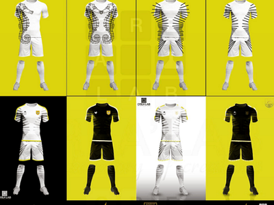 Football team kit design process football design kit