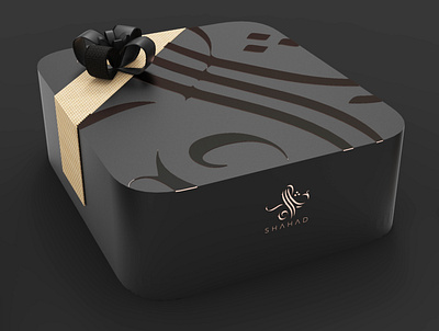 Luxury Packaging design for Honey 3d branding calligraphy luxurious luxury packaging product product design