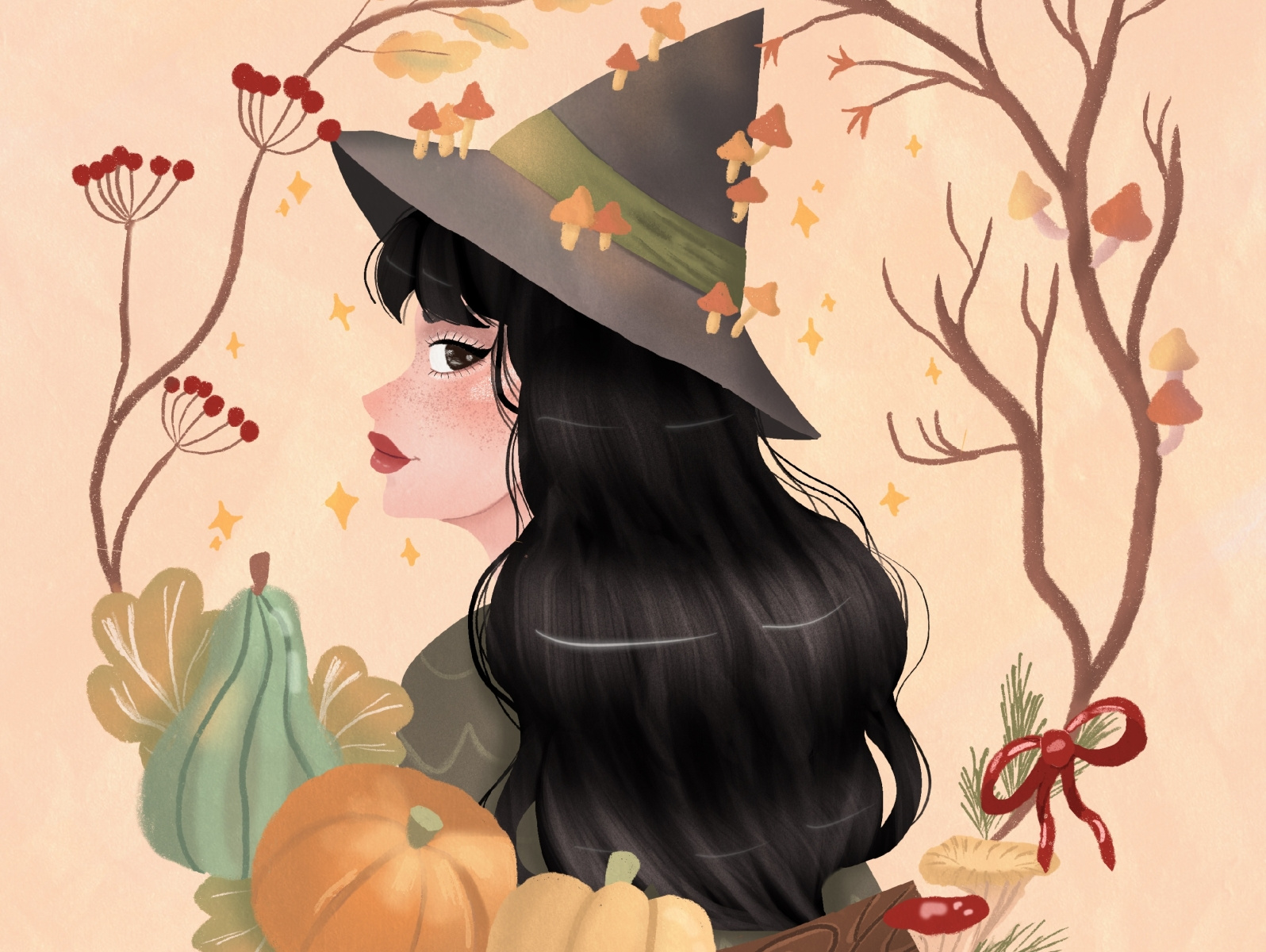 Ведьма by Aleksandra Pozdeeva on Dribbble