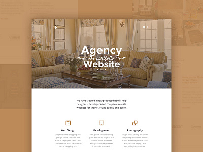 Agency | Corporate Template corporate flat layout portfolio ui ux web webdesign