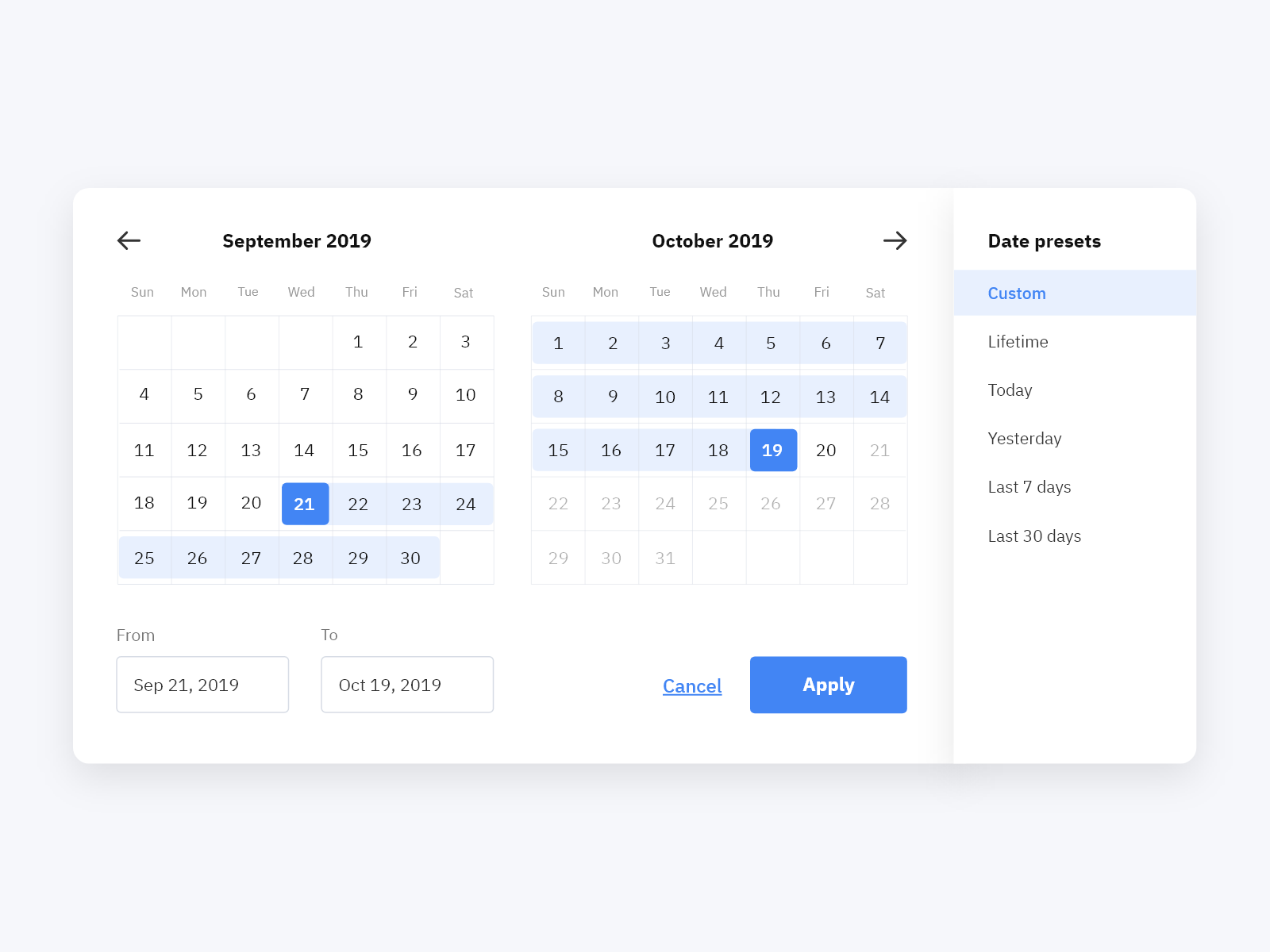 Calendar Design by Daniel Cerescu on Dribbble