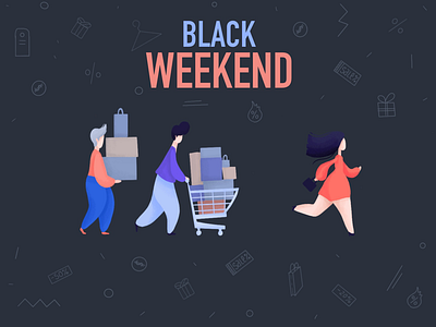 Black sale Illustration