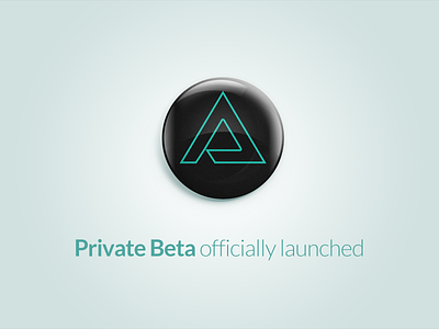 Private Beta app beta design portfolio triangly webdesign