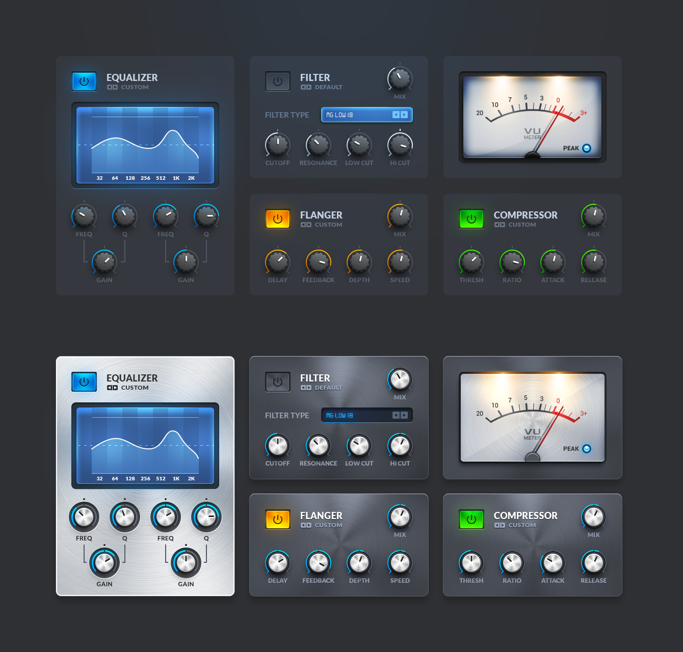 Ui audio. Аудио UI Aura. Hi-end UI Analog Volume Equalizer Level Mixer interface. Лайт аудио дизайн. Kit start plugin UI.