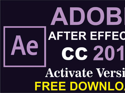 Adobe After Effects CC 2019 x64 Activate Version Free Download